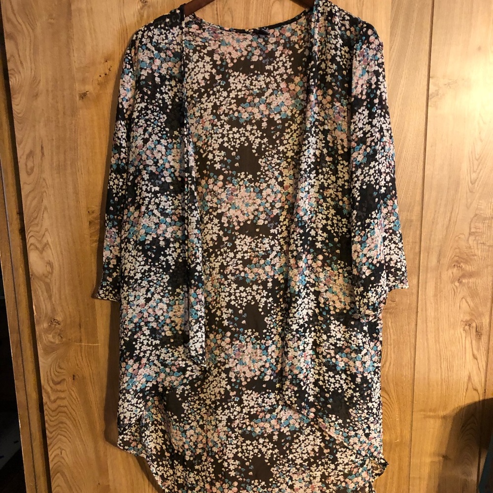 High low kimono